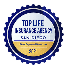 Top Life Insurance Agency Badge by Final Expense Direct